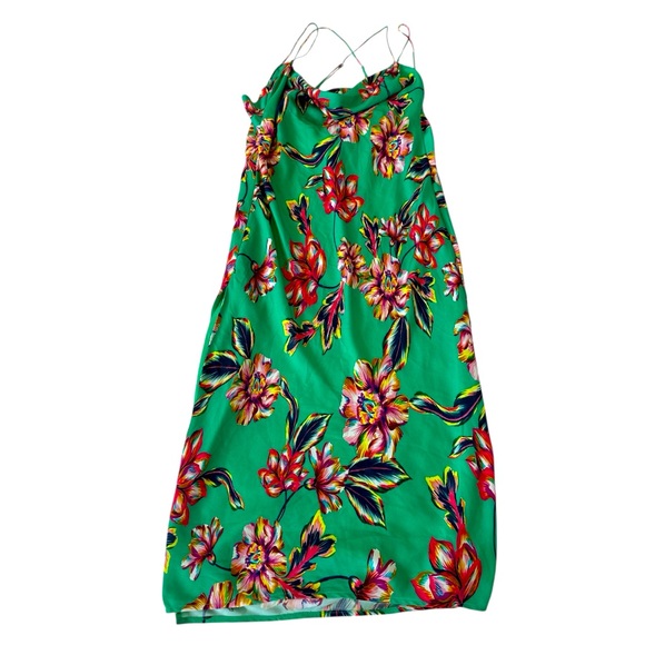 Michael Costello X Revolve Bentley Dress in Green Floral - Picture 7 of 11